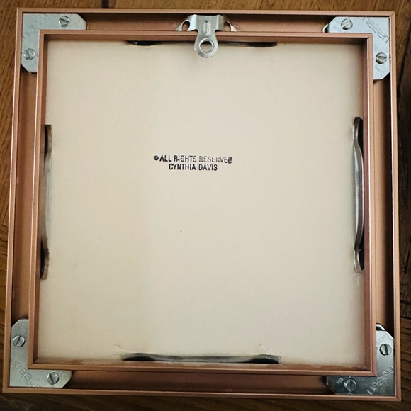 Original signed & numbered Cynthia Davis POPPERS Hand altered Polaroid 8.25"8.25 - Picture 3 of 4